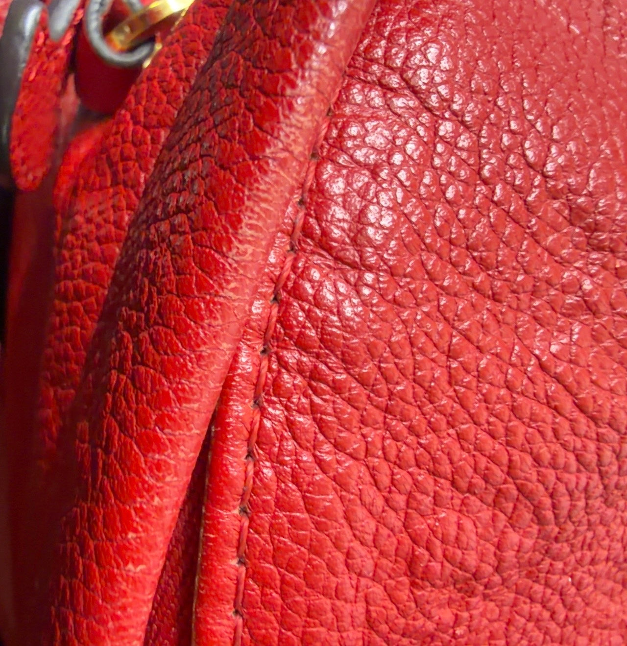 Authentic Louis Vuitton Cerise Monogram Empreinte Sorbonne Backpack