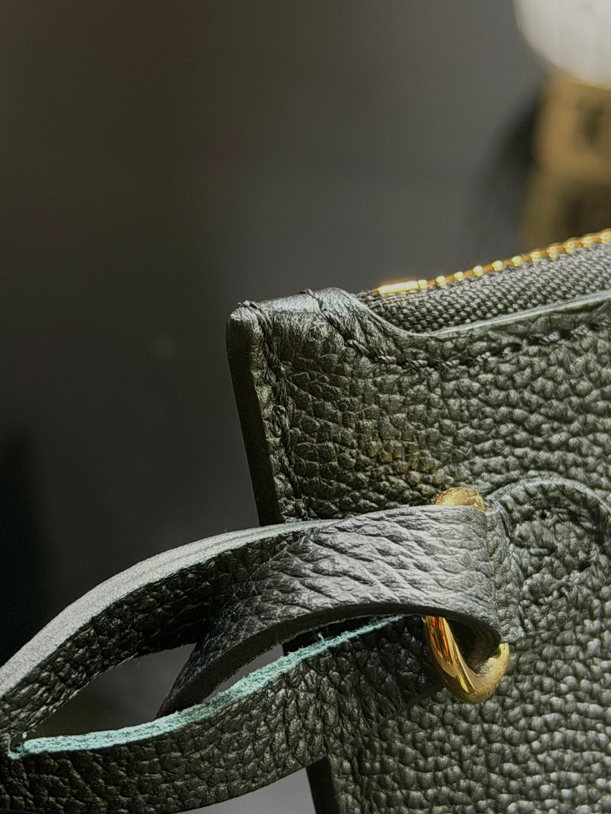 Authentic Louis Vuitton Monogram Empreinte Neverfull Pouch