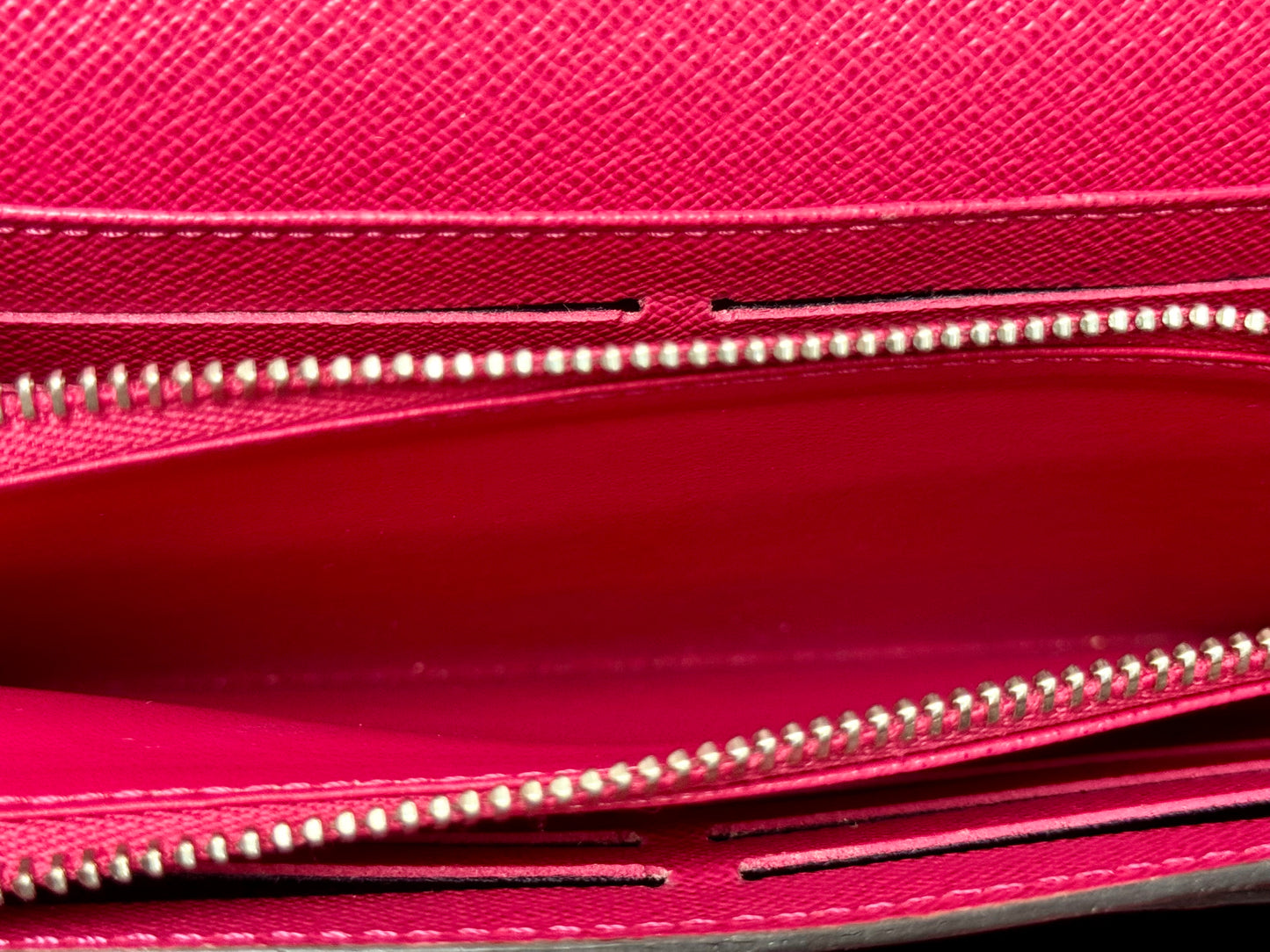 Authentic Louis Vuitton Sarah Wallet Epi Leather | Fuchsia | Made in Spain