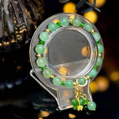 Green Aventurine Handmade Beaded Bracelet