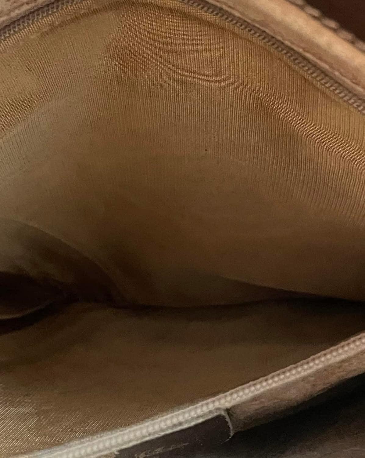 Authentic Vintage Gucci GG Supreme Fold-Over Clutch Bag
