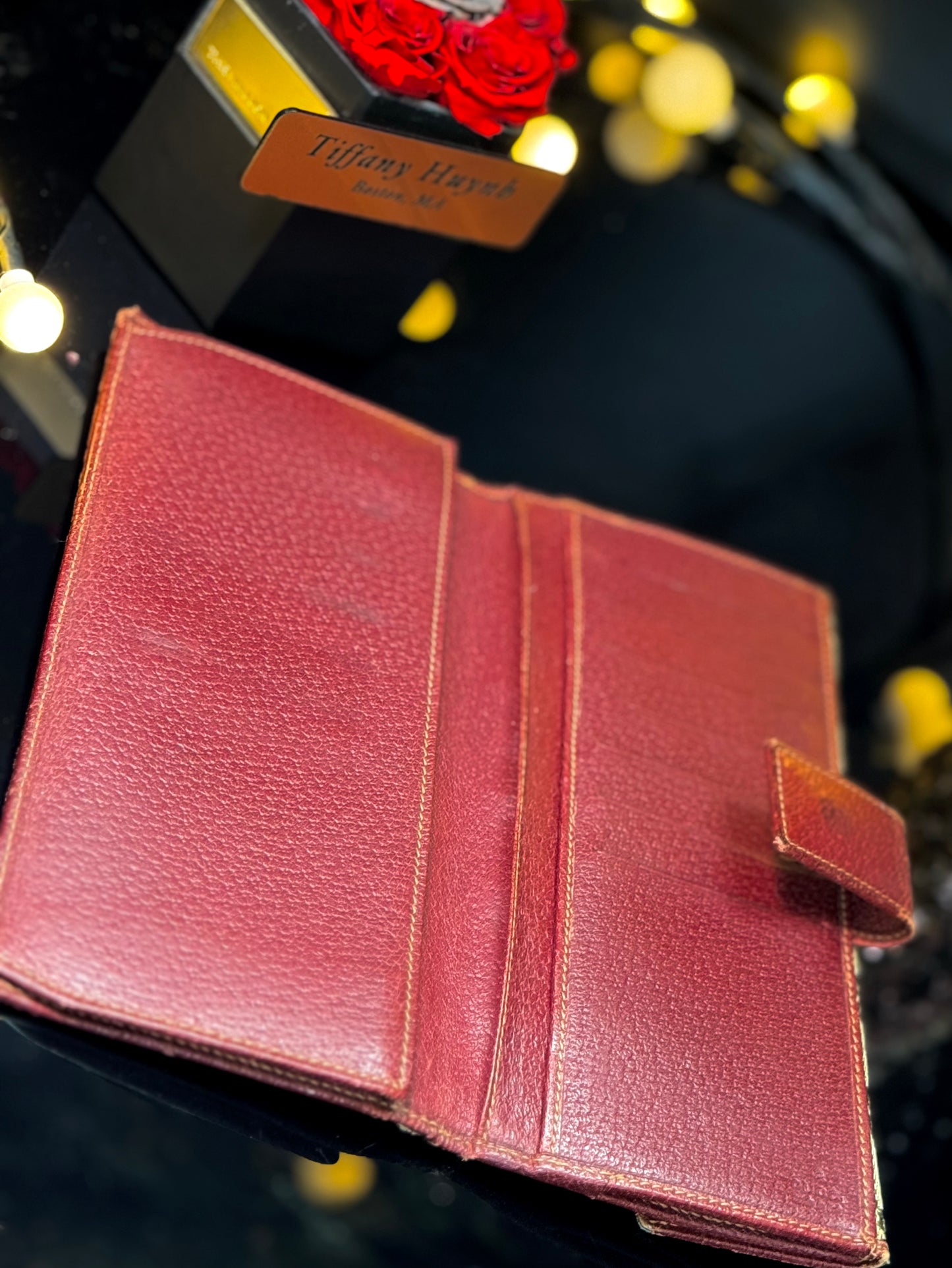 Authentic Gucci Monogram Continental Flap Wallet