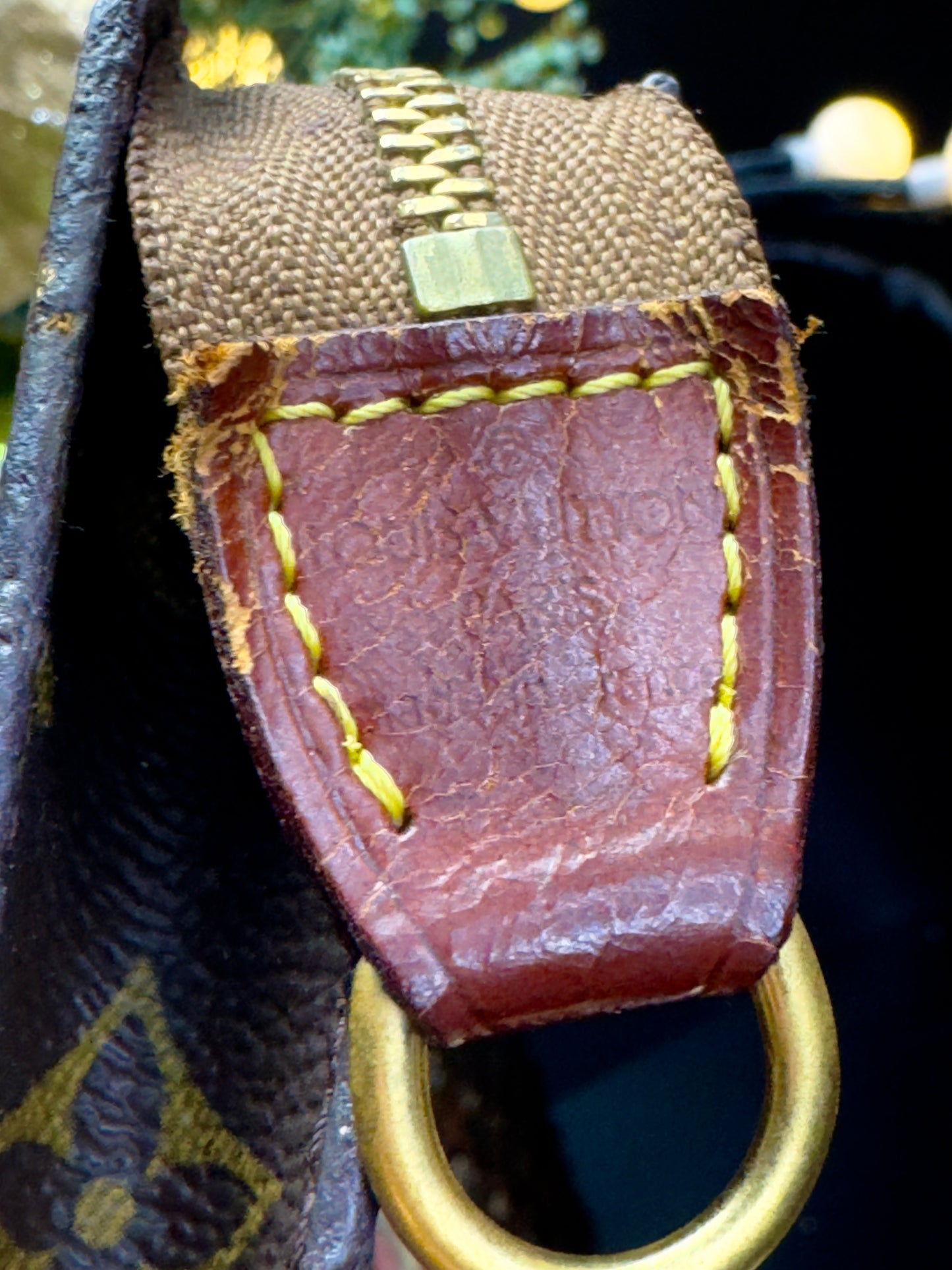 Authentic Louis Vuitton Monogram Bucket Pouch PM