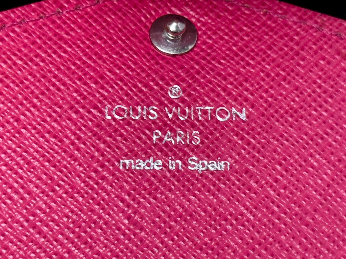 Authentic Louis Vuitton Sarah Wallet Epi Leather | Fuchsia | Made in Spain