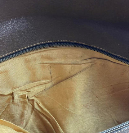 Authentic Vintage Gucci GG Supreme Fold-Over Clutch Bag