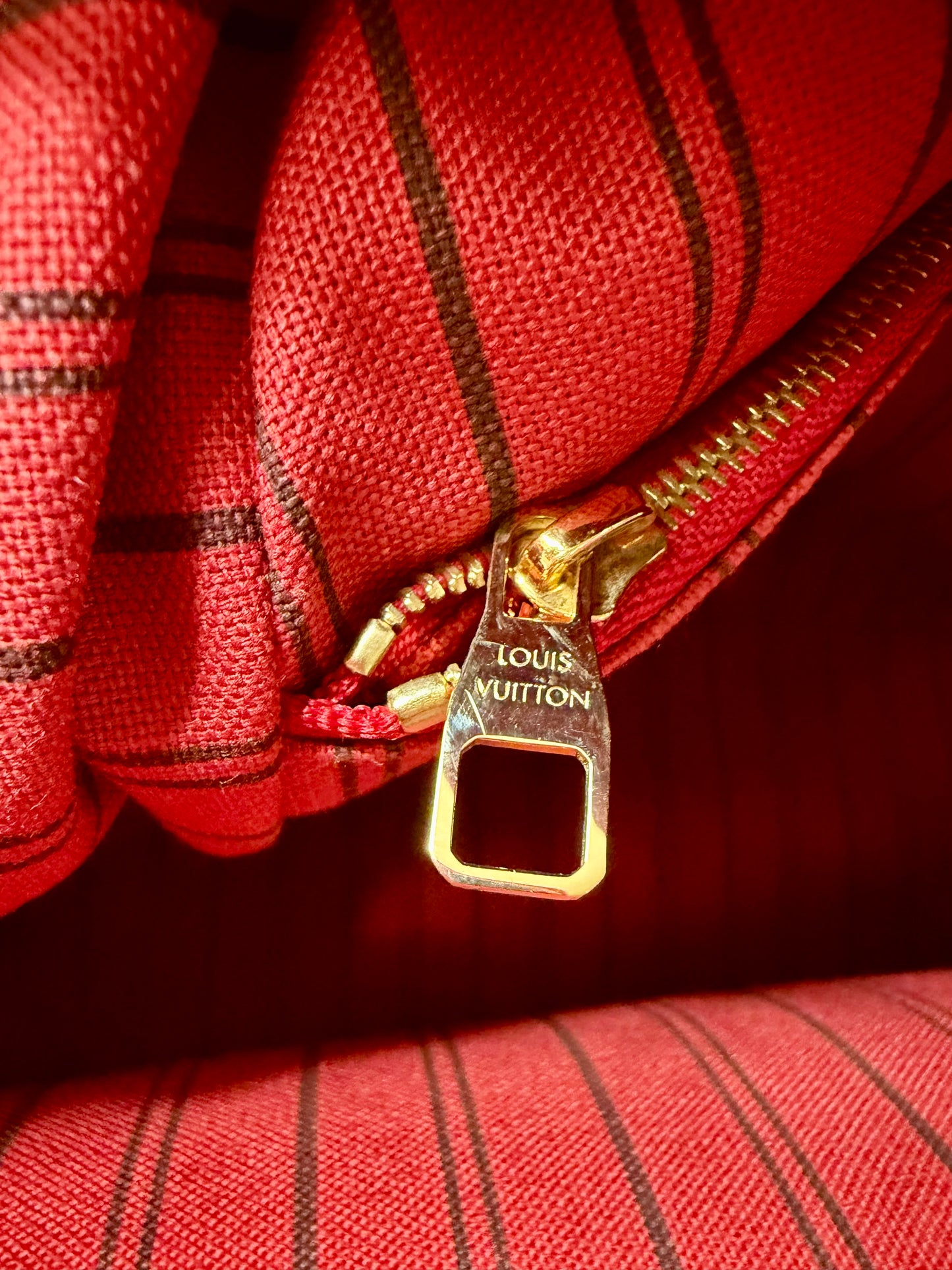 Authentic Louis Vuitton Cerise Monogram Empreinte Sorbonne Backpack