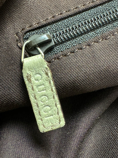 Authentic Gucci GG Abbey D-Ring Tote Bag in Beige