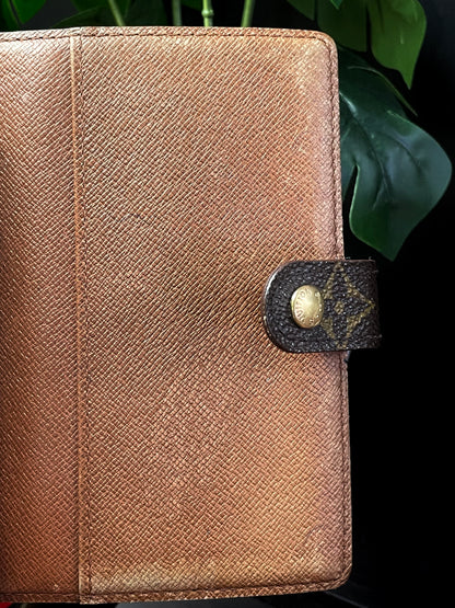 Authentic Louis Vuitton Monogram Agenda PM