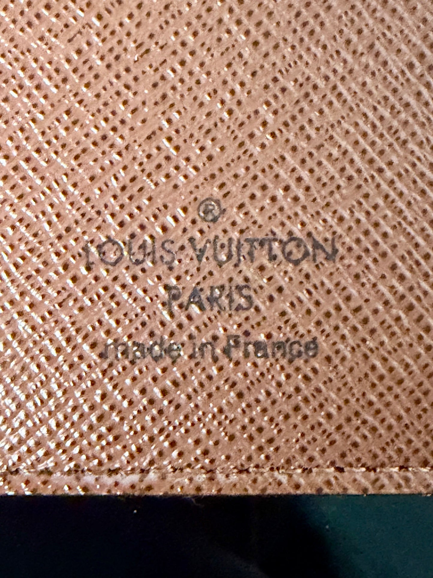 Authentic Louis Vuitton Monogram Desk Agenda Cover