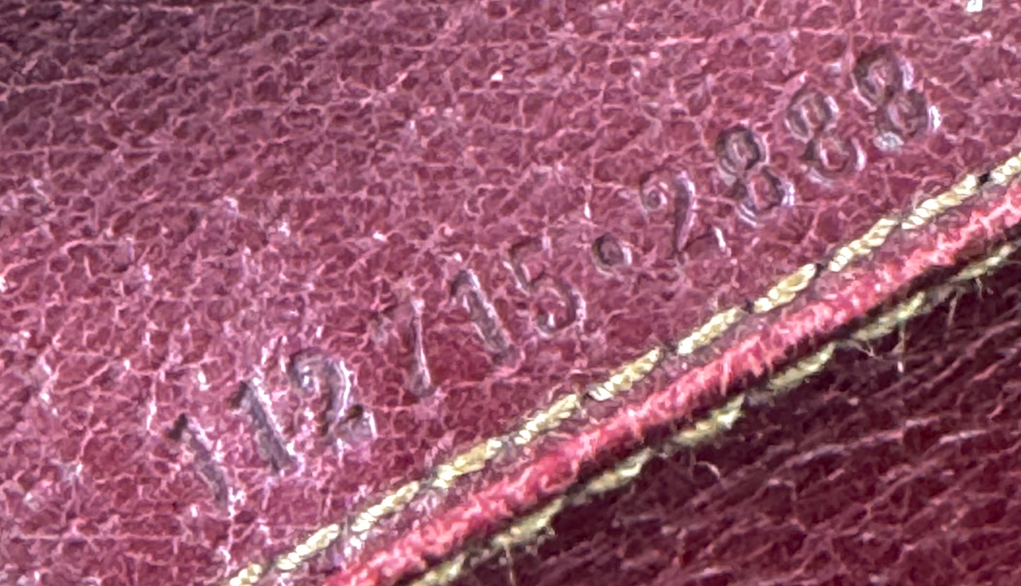 Authentic Gucci Monogram Continental Flap Wallet