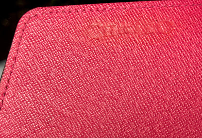 Authentic Louis Vuitton Sarah Wallet Epi Leather | Fuchsia | Made in Spain