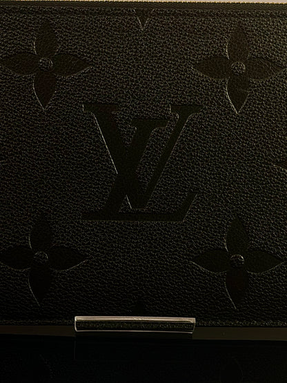 Authentic Louis Vuitton Monogram Empreinte Neverfull Pouch