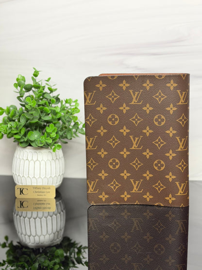 Authentic Louis Vuitton Monogram Desk Agenda Cover
