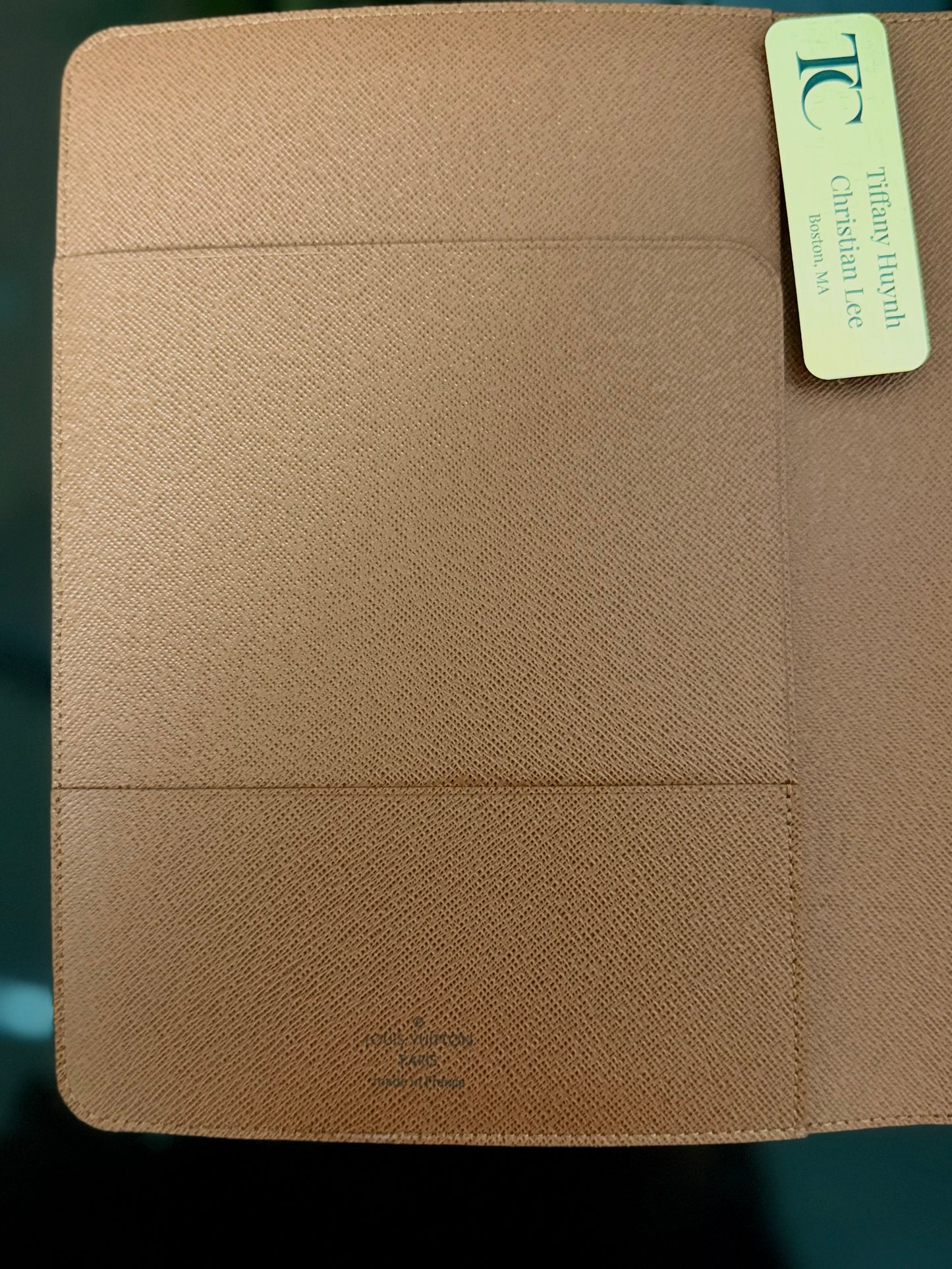 Authentic Louis Vuitton Monogram Desk Agenda Cover
