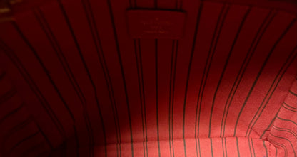Authentic Louis Vuitton Cerise Monogram Empreinte Sorbonne Backpack