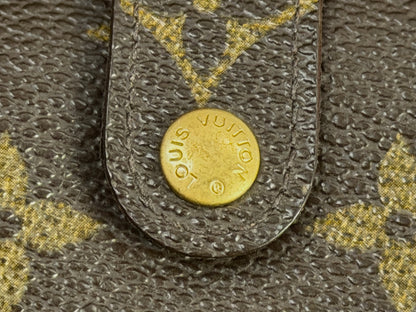 Vintage Louis Vuitton Monogram French Purse Kiss-Lock Wallet