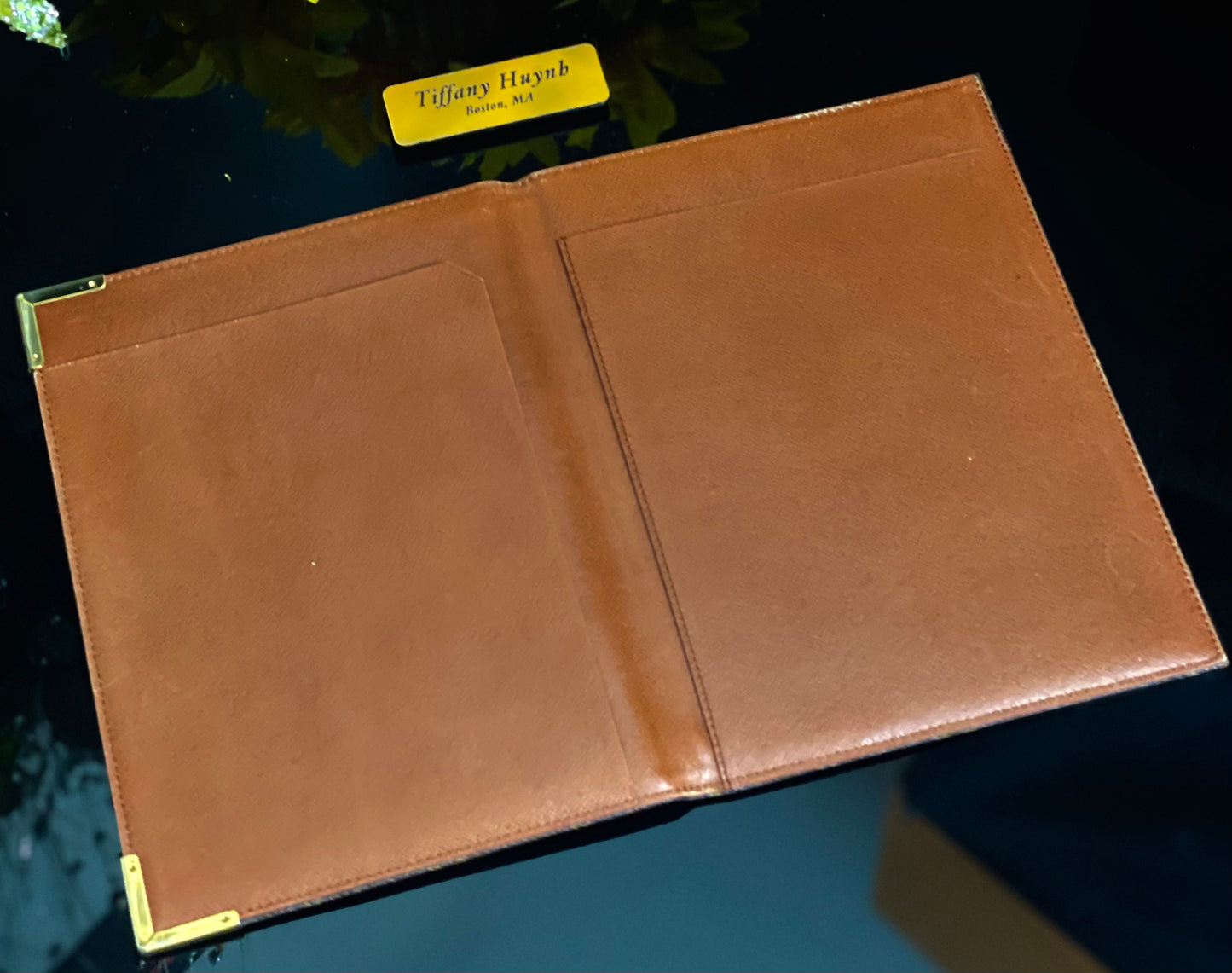 Vintage Louis Vuitton Monogram Desk Agenda / Portfolio