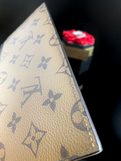 Authentic Louis Vuitton Reverse Monogram Slim Purse