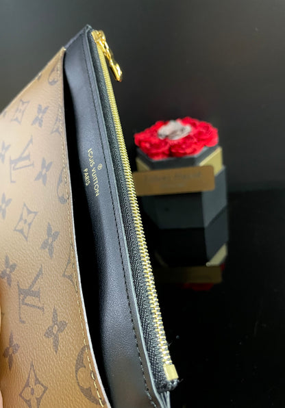 Authentic Louis Vuitton Reverse Monogram Slim Purse