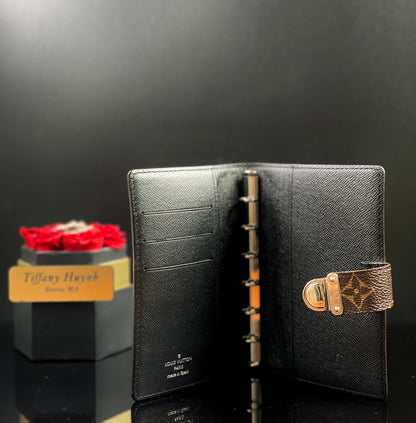 Authentic Louis Vuitton Monogram Koala Agenda PM – Black Interior