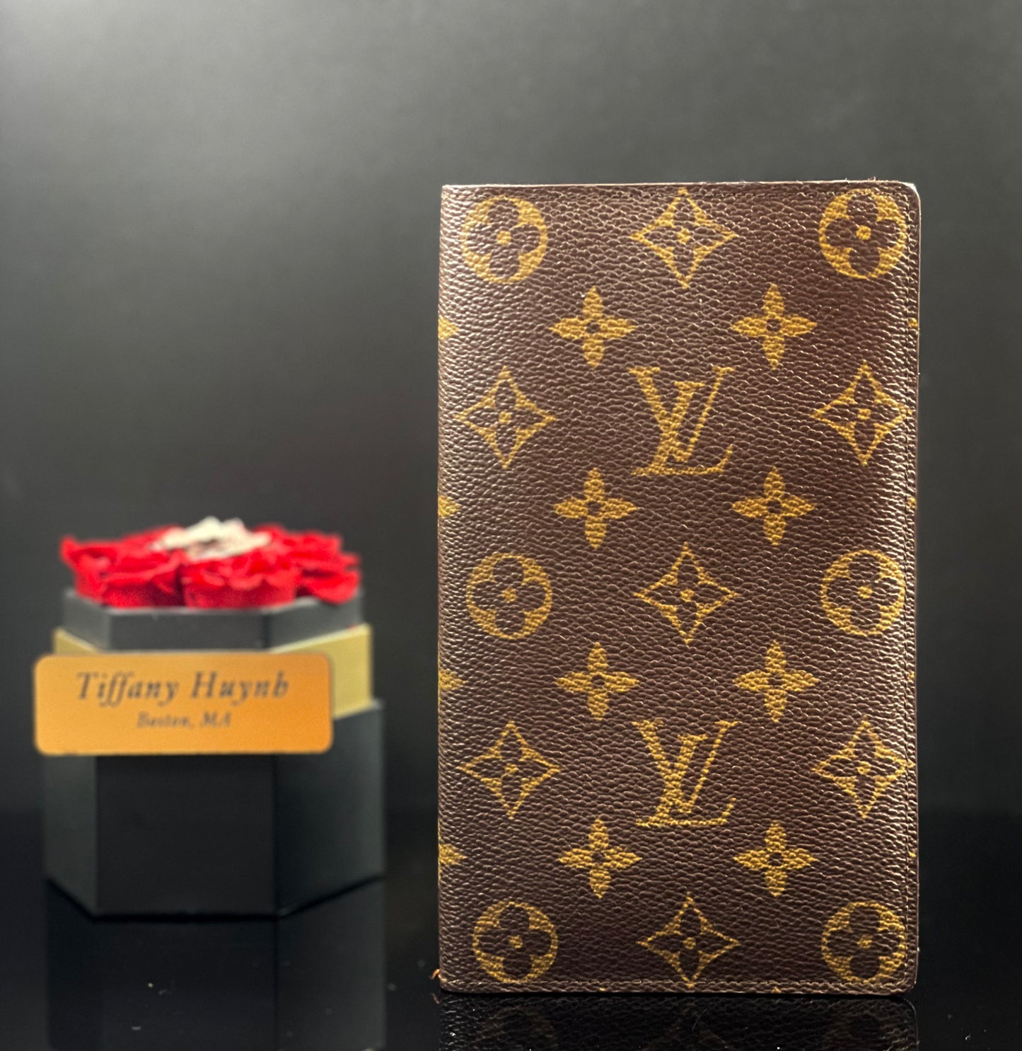 Authentic Louis Vuitton Monogram Long Porte Chéquier Cartes Credit Wallet / Diary Cover