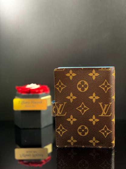Authentic Louis Vuitton Monogram Koala Agenda PM – Blue Interior