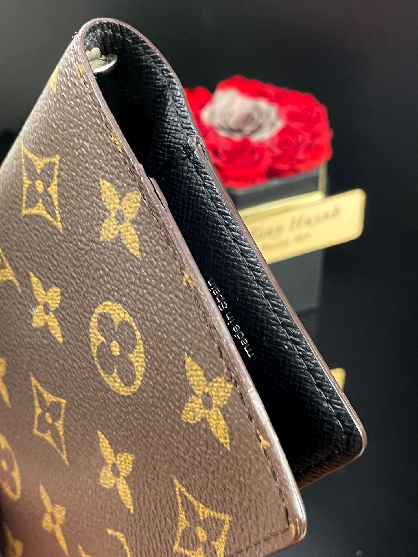Authentic Louis Vuitton Monogram Koala Agenda PM – Black Interior