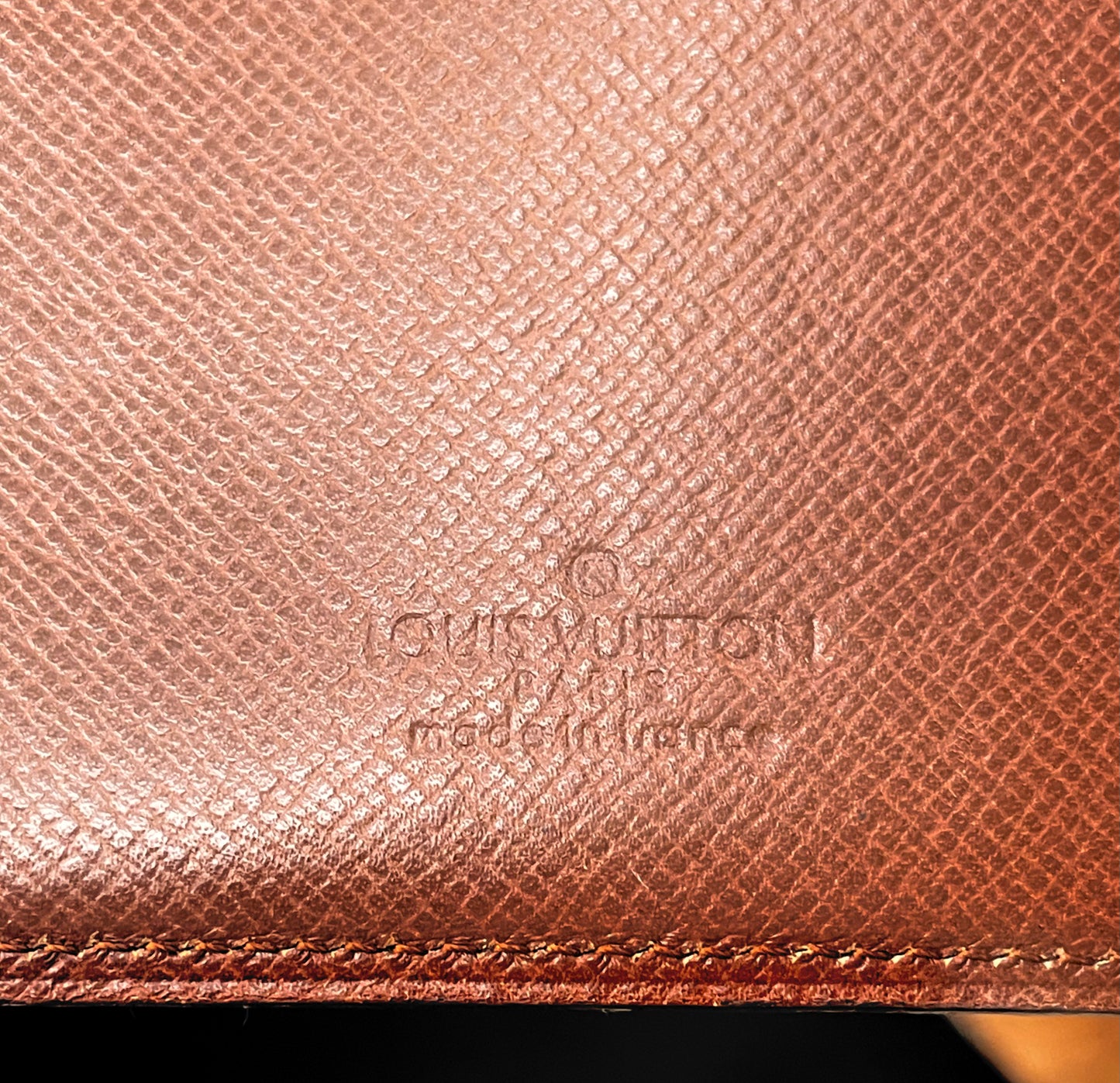 Authentic Louis Vuitton Monogram Long Porte Chéquier Cartes Credit Wallet / Diary Cover