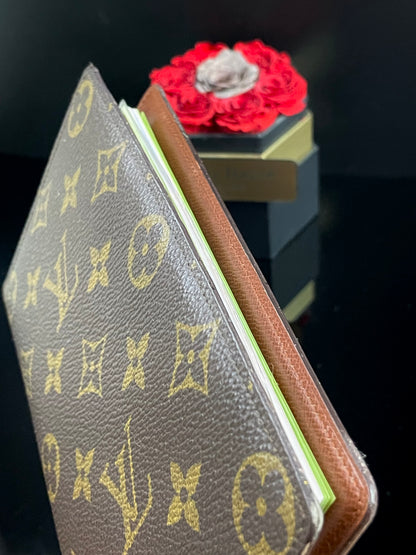 Authentic Louis Vuitton Monogram Long Porte Chéquier Cartes Credit Wallet / Diary Cover
