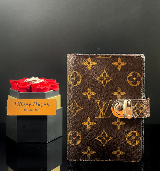 Authentic Louis Vuitton Monogram Koala Agenda PM – Black Interior