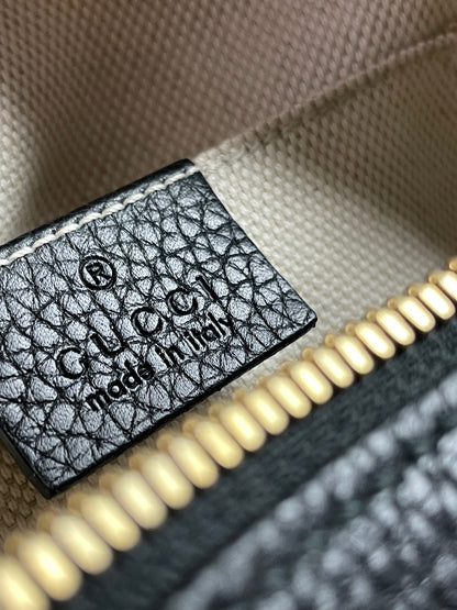 Authentic Gucci Soho Disco bag in Black