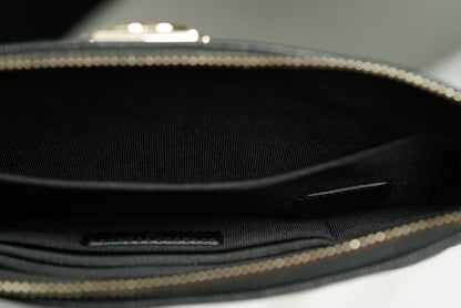Authentic 20A Chanel Boy Small O Case w/ LGHW