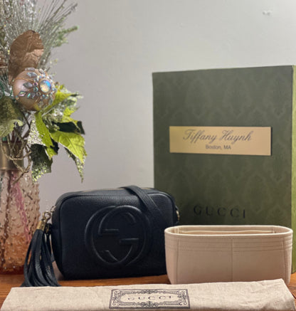 Authentic Gucci Soho Disco bag in Black