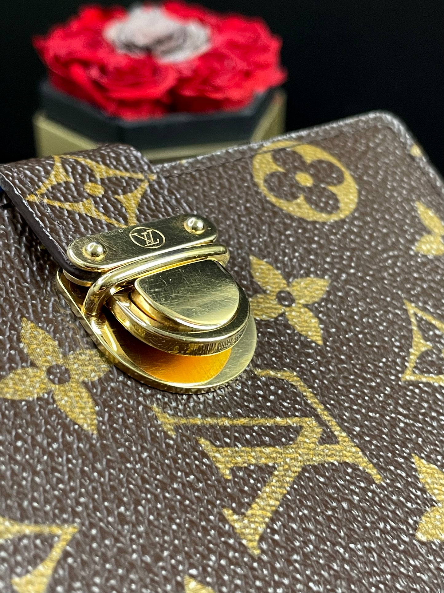 Authentic Louis Vuitton Monogram Koala Agenda PM – Blue Interior