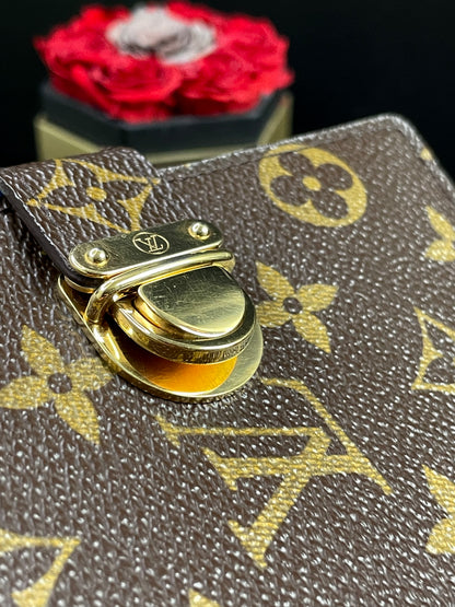 Authentic Louis Vuitton Monogram Koala Agenda PM – Blue Interior