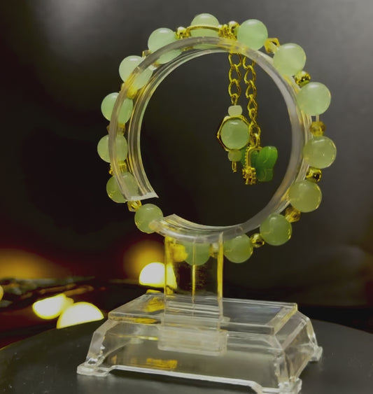 Green Aventurine Handmade Beaded Bracelet