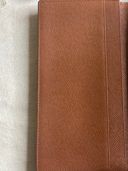 Authentic Louis Vuitton Monogram Porte-Cartes / Credit Yen Checkbook Wallet