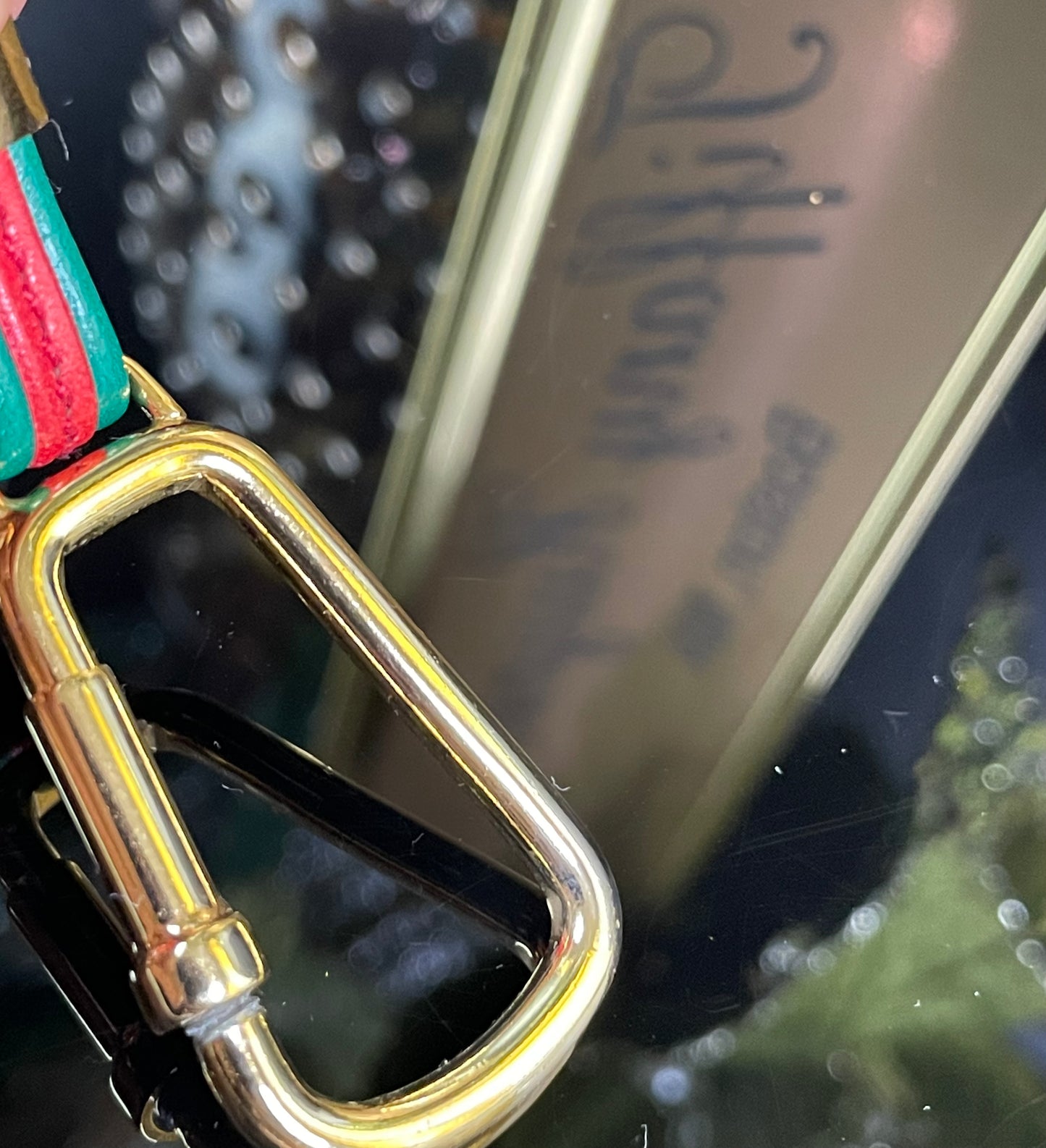 Authentic Gucci Medallion Keychain & Bag Charm