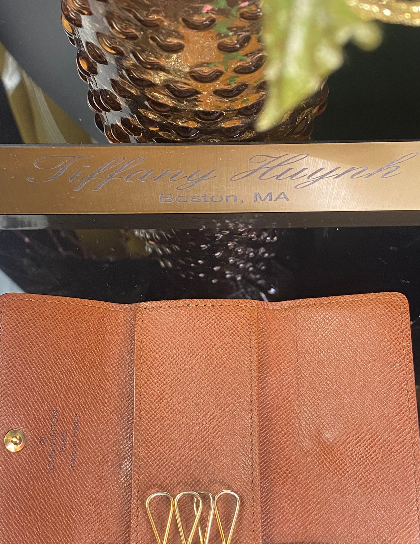 Authentic Louis Vuitton Monogram Multiclés 4 Key Holder