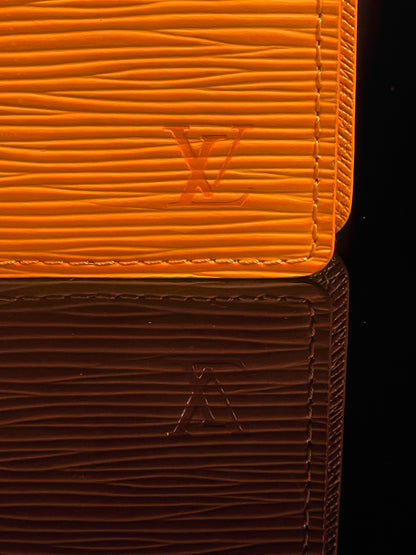 Authentic Louis Vuitton Epi Leather Agenda PM – Orange