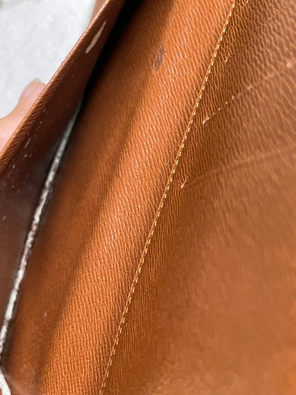 Authentic Louis Vuitton Monogram Porte-Cartes / Credit Yen Checkbook Wallet