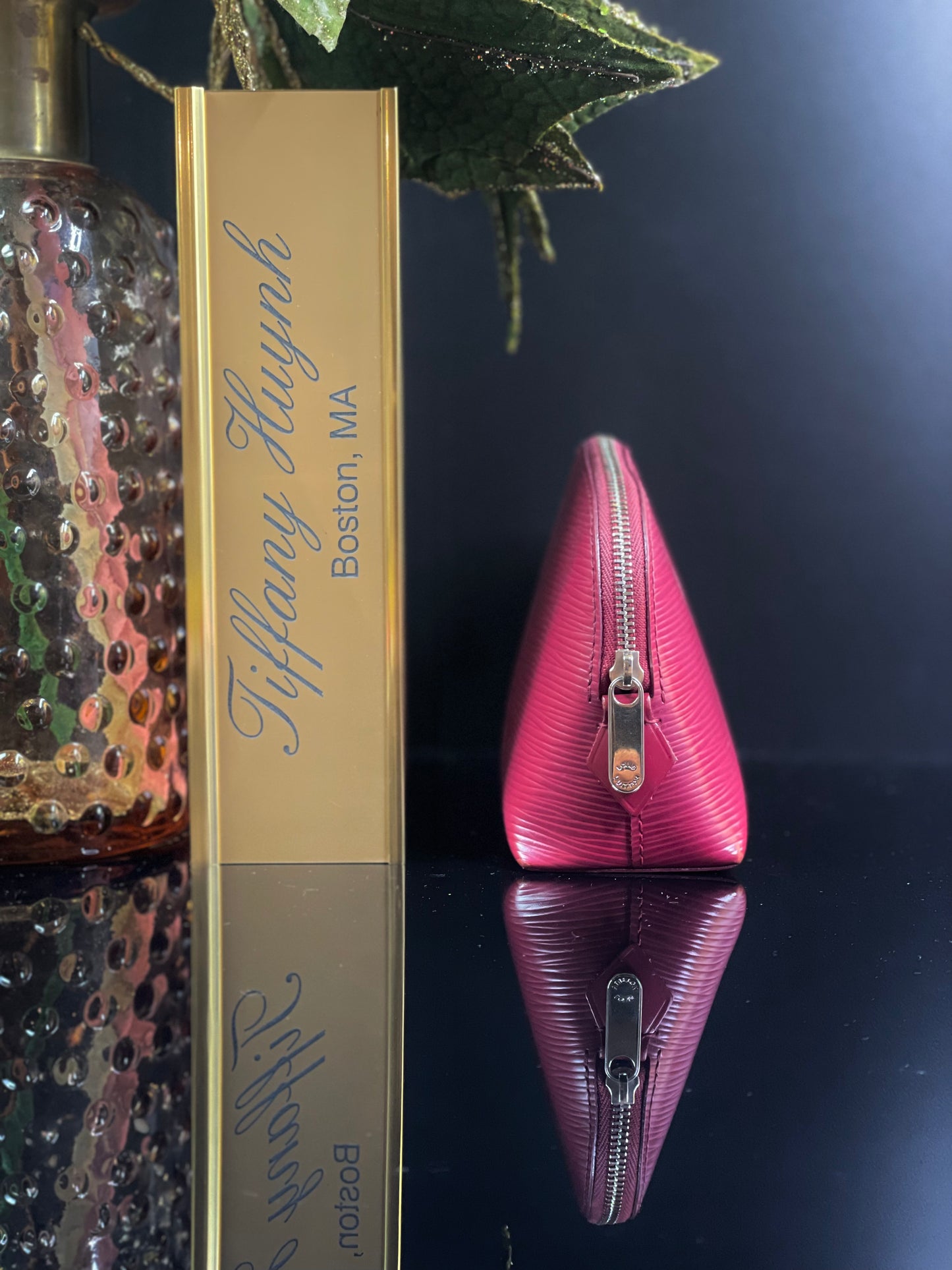 Authentic Louis Vuitton Epi Leather Cosmetic Pouch – Fuchsia