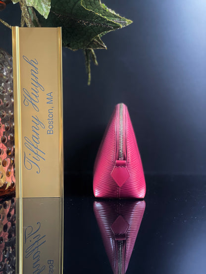 Authentic Louis Vuitton Epi Leather Cosmetic Pouch – Fuchsia
