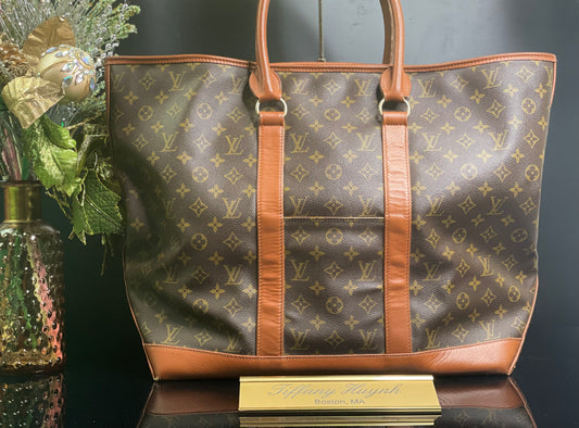 Authentic Louis Vuitton Monogram Sac Weekend GM