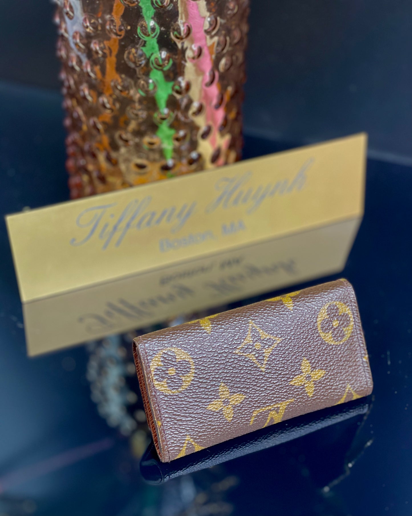 Authentic Louis Vuitton Monogram Multiclés 4 Key Holder