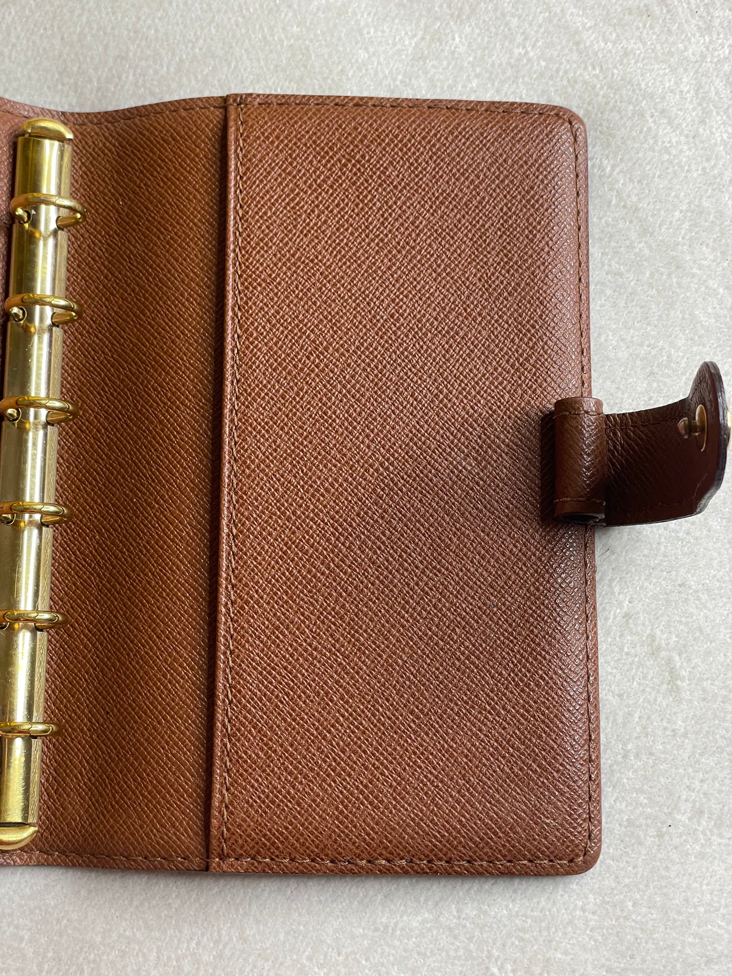 Authentic Louis Vuitton Monogram Agenda PM
