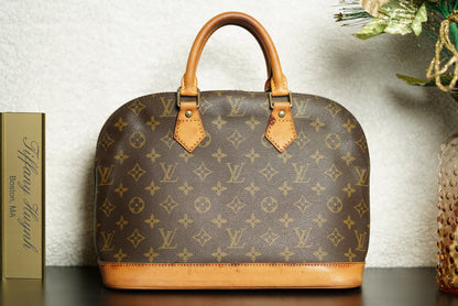 Authentic Louis Vuitton Monogram Alma PM