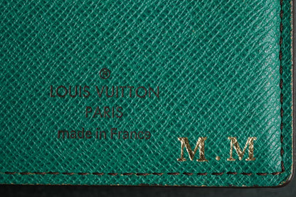 Authentic Louis Vuitton Monogram Wallet – Green Interior