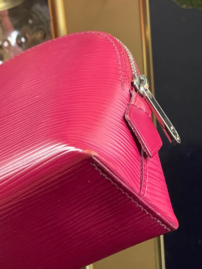 Authentic Louis Vuitton Epi Leather Cosmetic Pouch – Fuchsia