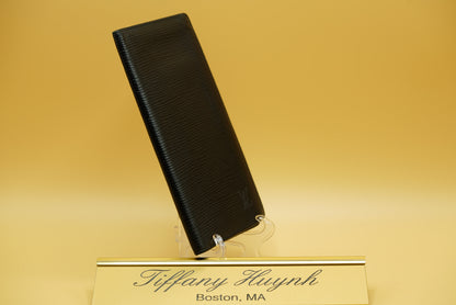 Louis Vuitton Epi Leather Checkbook Wallet – Noir